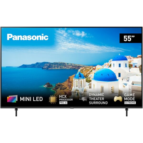 Reducere  Televizor Panasonic Mini LED TX-55MX950E, 139 cm, Smart, 4K Ultra HD, 100 Hz, Clasa G (Model 2023)