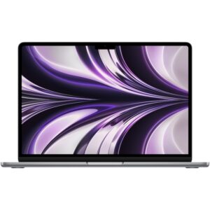 Reducere  Laptop Apple MacBook Air 13-inch, cu procesor Apple M2, 8 nuclee CPU si 8 nuclee GPU, 8 GB, 256GB, Space Grey, Layout INT