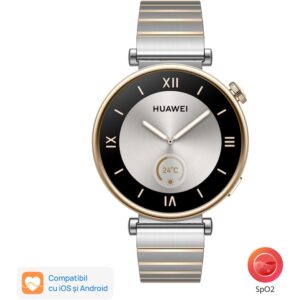 Reducere  Smartwatch Huawei Watch GT 4, 41mm, Stainless Steel