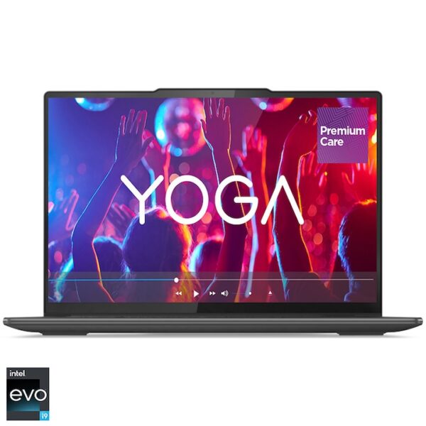 Reducere  Laptop ultraportabil Lenovo Yoga Pro 9 14IRP8 cu procesor Intel® Core™ i9-13905H pana la 5.4 GHz, 14.5″, 3K, Mini LED, Touch, 64GB, 1TB SSD, NVIDIA® GeForce RTX™ 4070 8GB GDDR6 , Windows 11 Home, Storm Grey, 3y on-site Premium Care