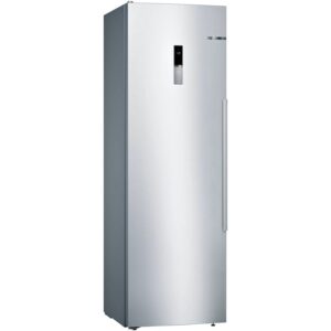 Reducere  Frigider cu 1 usa Bosch KSV36BIEP, 346 l, Clasa E, Raft ajustabil, SuperCooling, VitaFresh, H 186 cm, Inox Antiamprenta