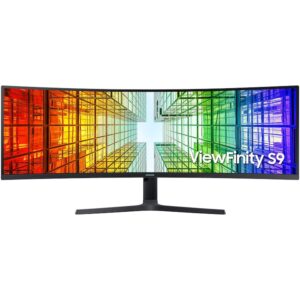 Reducere  Monitor LED Samsung ViewFinity S9 LS49A950UIPXEN Curbat 49 inch DQHD VA 4 ms 120 Hz USB-C HDR