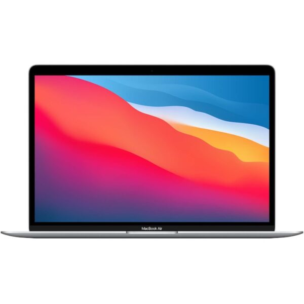 Reducere  Laptop Apple MacBook Air 13-inch, True Tone, procesor Apple M1 , 8 nuclee CPU si 7 nuclee GPU, 8GB, 256GB, Silver, INT KB