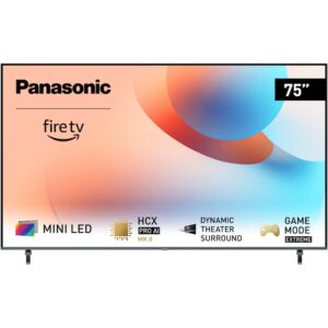 Reducere  Televizor Panasonic Mini LED TV-75W95AEG, 189cm, Smart, 4K Ultra HD, 100Hz, Clasa G (Model 2024)