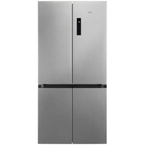 Reducere  Side by side AEG RMB952E6VU, 522 l, No frost, Casa E, Afisaj LCD, Touch control, Iluminare LED, H 190 cm, Inox