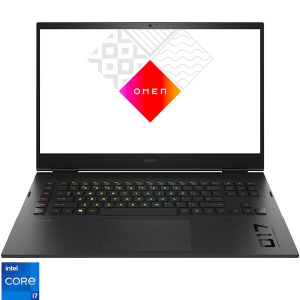 Reducere  Laptop Gaming OMEN By HP 17-ck1008nq cu procesor Intel® Core™ i7-12800HX pana la 4.80 GHz, Alder Lake, 17.3″, QHD, IPS, 165Hz, 16GB, 1 TB SSD, NVIDIA GeForce RTX 3080Ti 16GB, Free DOS, Black