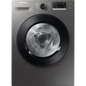 Reducere  Masina de spalat rufe cu uscator Samsung WD80T4046CX/LE, Spalare 8 kg, Uscare 5 kg, 1400 RPM, Clasa C, Eco Bubble, Bubble Soak, Steam, Airwash, Motor Digital Inverter, Inox