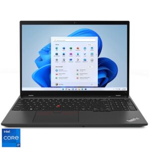 Reducere  Laptop Lenovo ThinkPad T16 Gen 2 cu procesor Intel® Core™ i7-1355U pana la 5.0 GHz, 16″, WQUXGA, OLED, 32GB, 1TB SSD, Intel® Iris® Xe Graphics, Windows 11 Pro, Thunder Black, 3-year, Courier or Carry-in