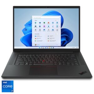 Reducere  Laptop Lenovo ThinkPad P1 Gen 6 cu procesor Intel® Core™ i7-13700H pana la 5.0 GHz, 16″, WUXGA, IPS, 32GB DDR5, 1TB SSD, NVIDIA® RTX A1000 6GB GDDR6, Windows 11 Pro, Black