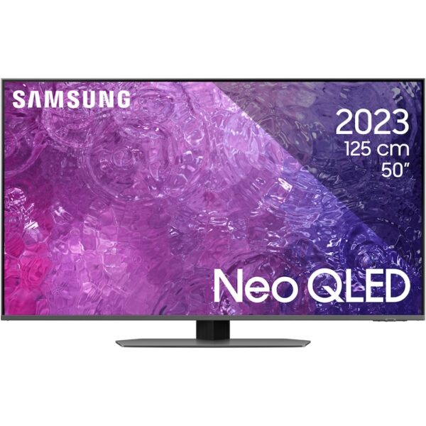 Reducere  Televizor SAMSUNG Neo QLED 50QN90C, 125 cm, Smart, 4K Ultra HD, 100 Hz, Clasa F (Model 2023)