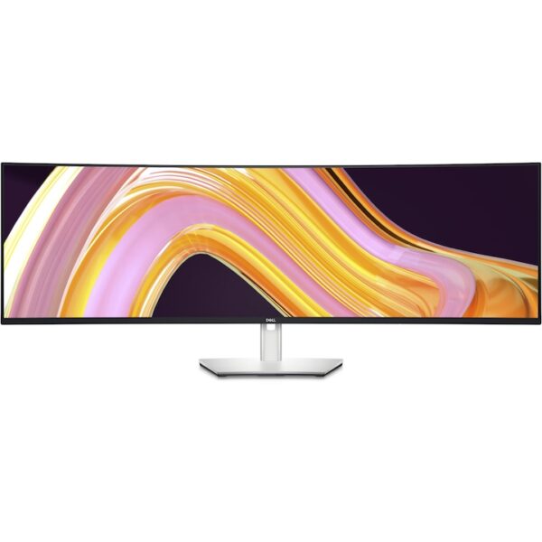 Reducere  Monitor curbat Dell U4924DW, 49″, DQHD 5120 x 1440, 60 Hz, 5 ms, 1 x DP 1.4, 2 x HDMI, 1 x USB Type-C upstream port, 4 x SuperSpeed USB 10 Gbps