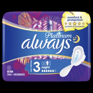 Reducere  ALWAYS PLATINUM NIGHT X 6BUC MARIMEA 3 Reducere