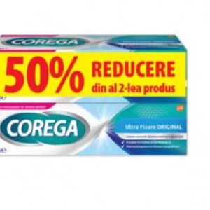 Reducere  COREGA ULTRA FIXARE CREMA ADEZIVA 40G 1+1 50% REDUCERE LA AL 2-LEA PRODUS Reducere