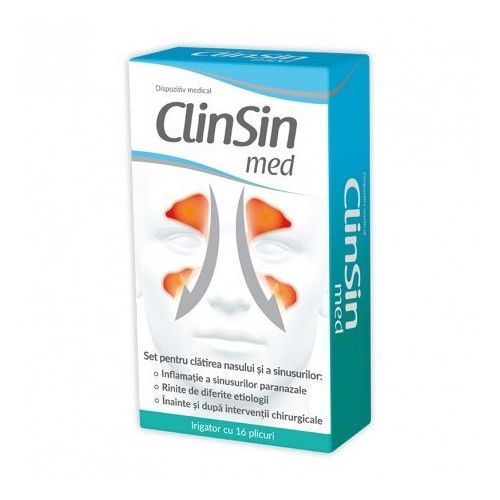 Reducere  ZDROVIT CLINSIN MED SET IRIGATOR 16PLICURI Reducere