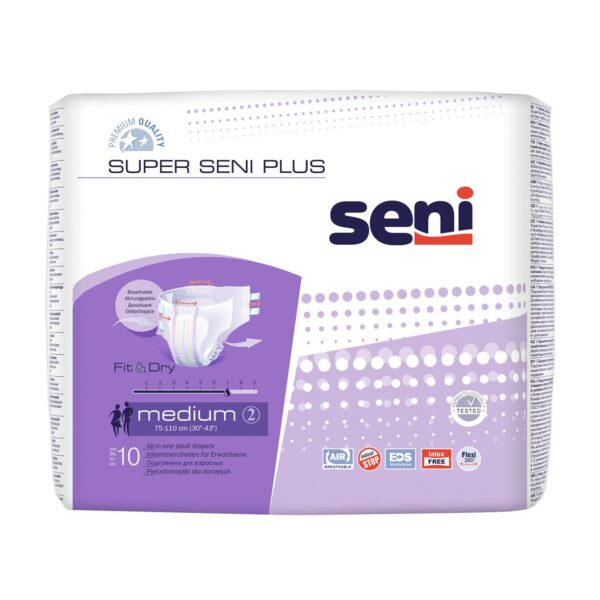 Reducere  SENI SUPER PLUS MEDIUM AIR SCUTECE INCONTINENTA 10BUC Reducere