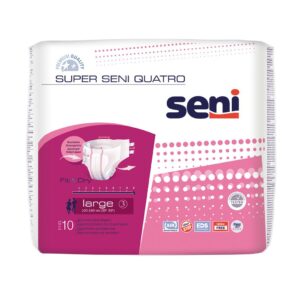 Reducere  SENI SUPER QUATRO LARGE SCUTECE INCONTINENTA 10BUC Reducere