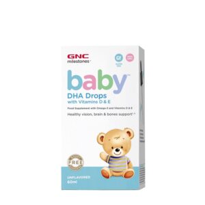 Reducere  GNC BABY DHA CU VITAMINE D+E PICATURI 60ML Reducere