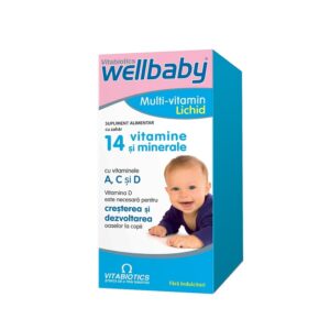 Reducere  WELLBABY MULTIVITAMINE SIROP 150ML Reducere