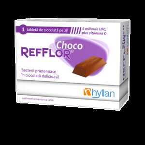 Reducere  HYLLAN REFFLOR CHOCO 10 TABLETE Reducere