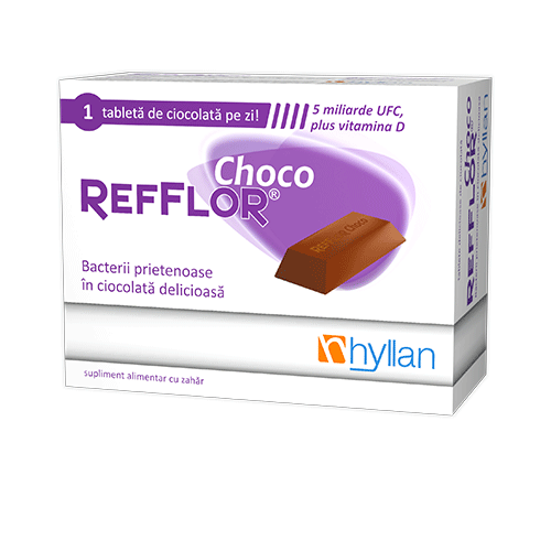 Reducere  HYLLAN REFFLOR CHOCO 10 TABLETE Reducere