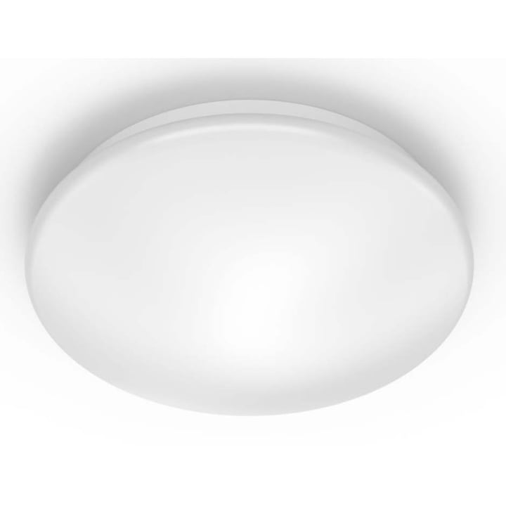 Reducere  RESIGILAT: Plafoniera LED Philips Canopus CL259,17W, 1500 lm, temperatura lumina 2700K, IP44, 32cm, Metal/Plastic, Alb, clasa energetica F