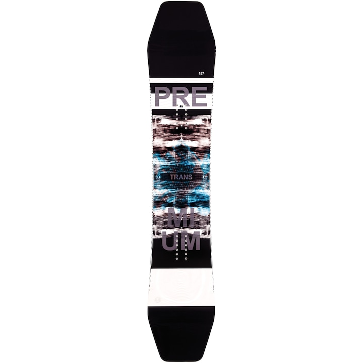 Reducere  RESIGILAT: Placa snowboard Premium Team,Barbati,Negru/Alb, 155 cm