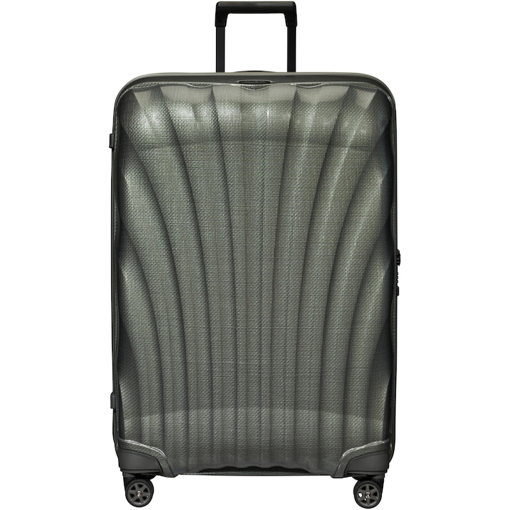 Reducere  RESIGILAT: Troler Samsonite C-Lite Spinner, 81x55x34cm, verde metalizat