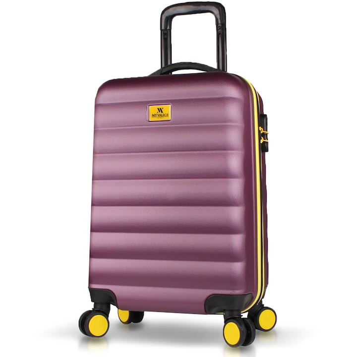 Reducere  RESIGILAT: Troler MYVALICE CRSK, 57 x 34 x 23, Violet pruna