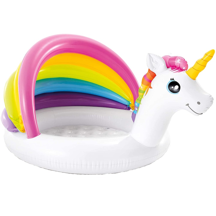 Reducere  RESIGILAT: Piscina gonflabila Intex – Unicorn, 1-3 ani