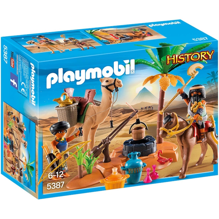 Reducere  RESIGILAT: Playmobil History – Tabara faraonilor