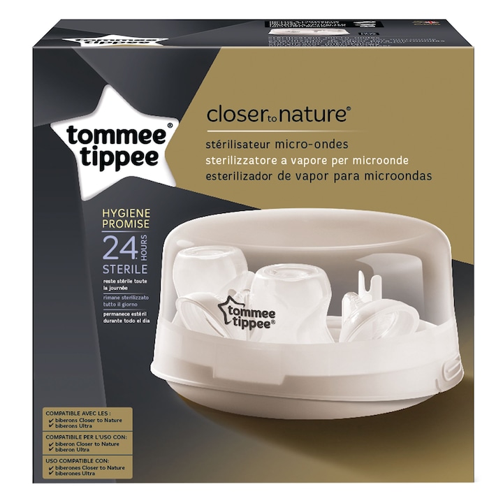 Reducere  RESIGILAT: Sterilizator Tommee Tippee pentru cuptorul cu microunde