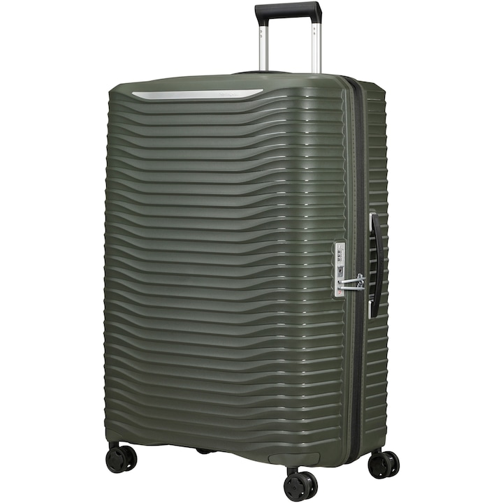 Reducere  RESIGILAT: Troler extensibil Samsonite Upscape Spinner, 81x54x34/37 cm, 133/145 litri, gri