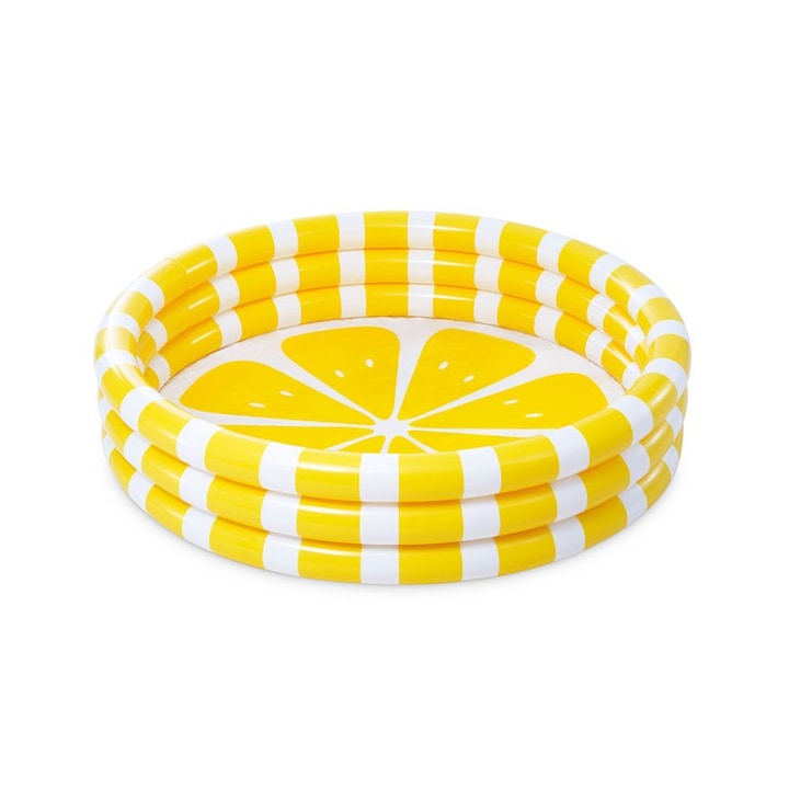 Reducere  RESIGILAT: Piscina gonflabila Intex – Zesty Lemon Pool, 147 x 33 cm