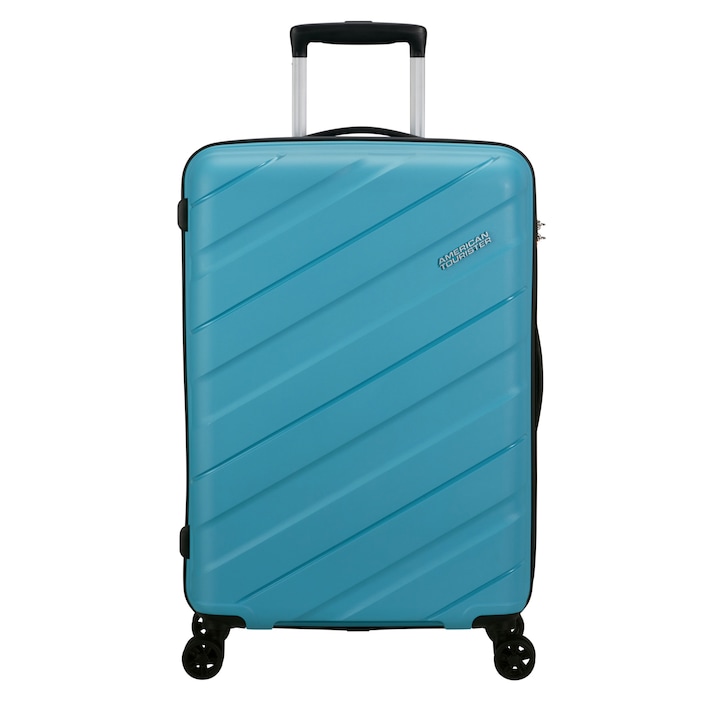 Reducere  RESIGILAT: Troler American Tourister JetDriver 3.0 77 cm, spinner, TSA, PP, albastru