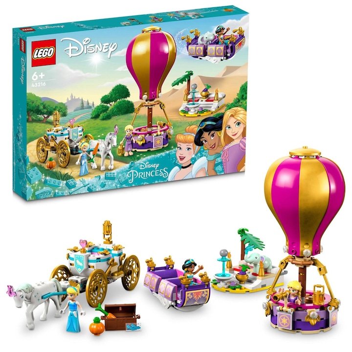 Reducere  RESIGILAT: LEGO® Disney Princess – Calatoria fermecata a printesei 43216, 320 piese