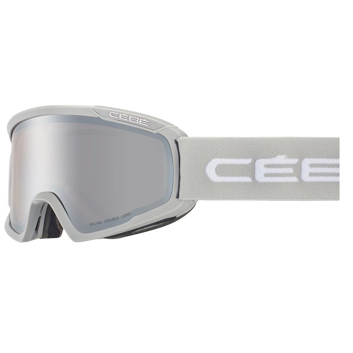 Reducere  RESIGILAT: Ochelari ski Cebe FANATIC M, unisex, gri/alb