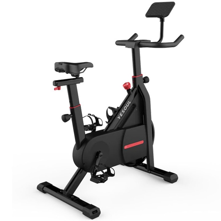 Reducere  RESIGILAT: Bicicleta spinning Yesoul C1A, suport pentru display, rezistenta magnetica, negru