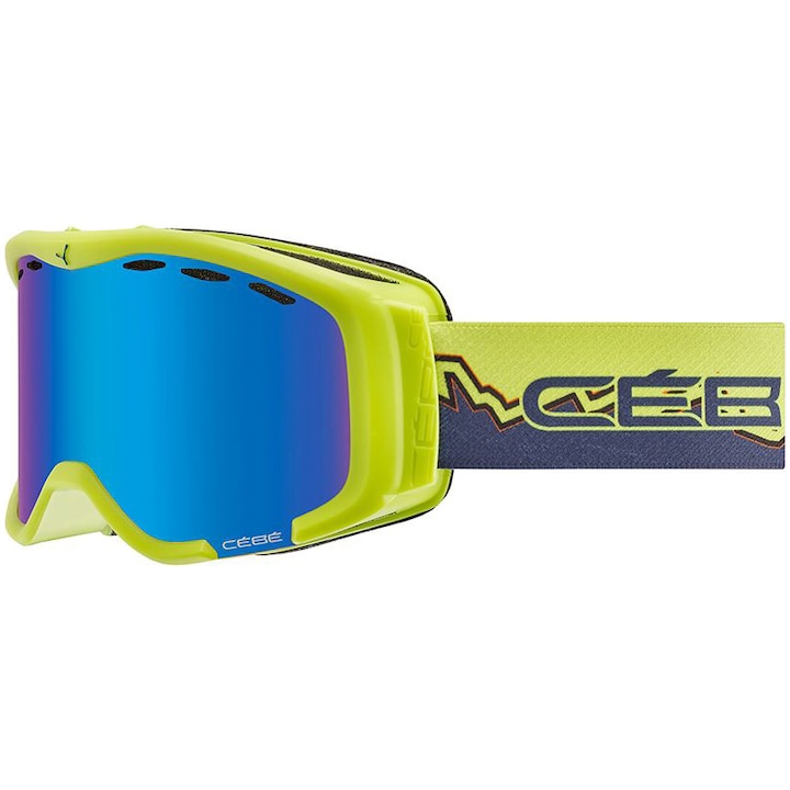 Reducere  RESIGILAT: Ochelari ski Cebe CHEEKY OTG, copii, lime/gri