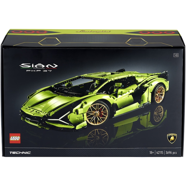 Reducere  RESIGILAT: LEGO Technic – Lamborghini Sian FKP 37 42115, 3696 piese