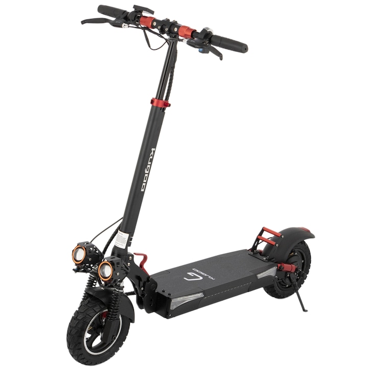 Reducere  RESIGILAT: Trotineta electrica Kugoo M4 PRO+, putere motor 500 W, autonomie max. 45 Km, Viteza max. 25 Km/h, Anvelope 10”, Acumulator 48V 12.5 Ah, Greutate Max 150 Kg