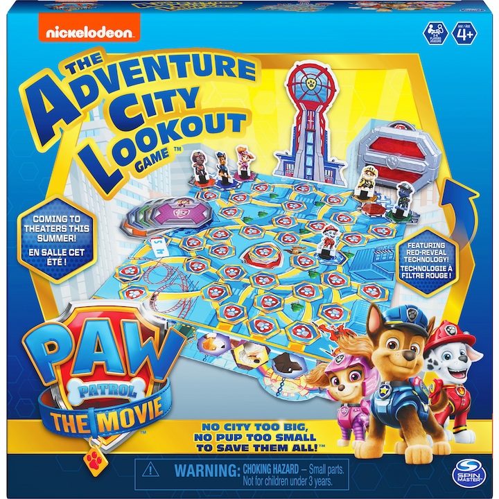 Reducere  RESIGILAT: Joc Paw Patrol The movie – The adventure city lookout, Save the city