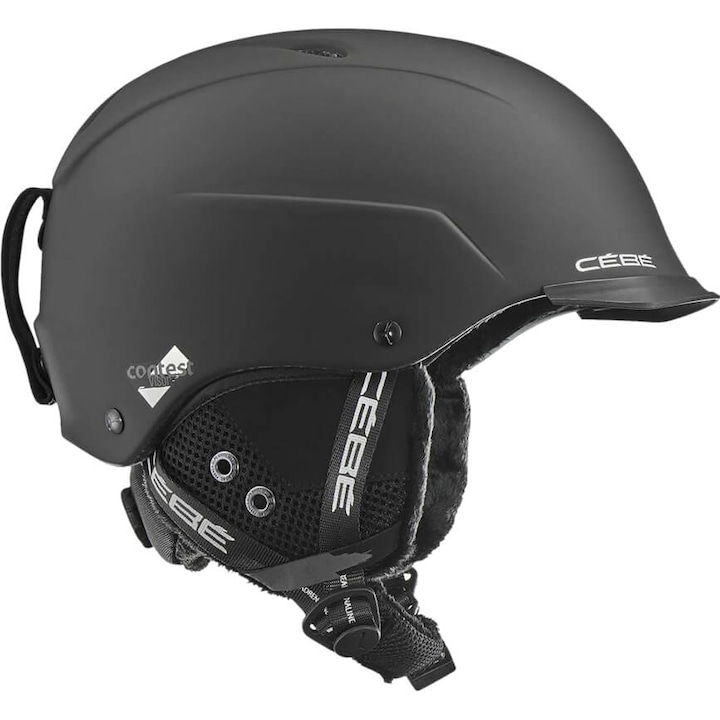 Reducere  RESIGILAT: Casca ski Cebe Contest Visor, L(59-61cm), unisex, negru