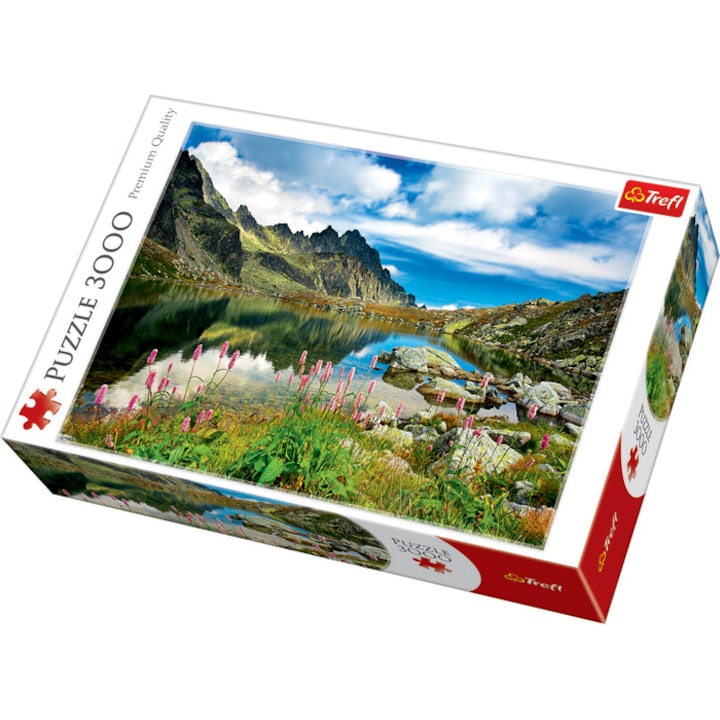 Reducere  RESIGILAT: Puzzle Trefl, Lac in muntii Tatra Slovacia, 3000 piese