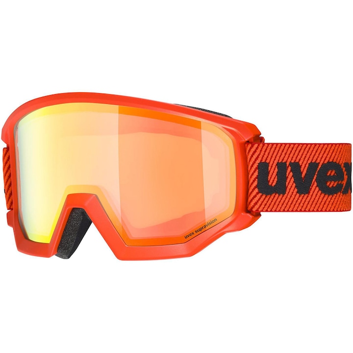 Reducere  RESIGILAT: Ochelari ski Uvex ATHLETIC FM, unisex, rosu