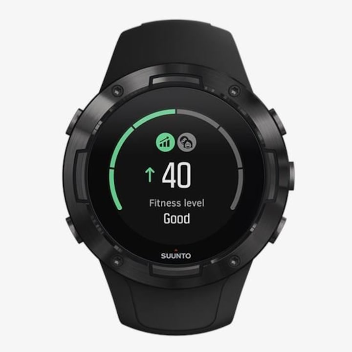 Reducere  RESIGILAT: Ceas sport Suunto 5 G1 All Black, unisex, negru