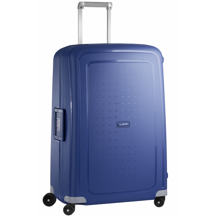 Reducere  RESIGILAT: Troler Samsonite S’Cure Spinner, 75x52x31cm, bleumarin