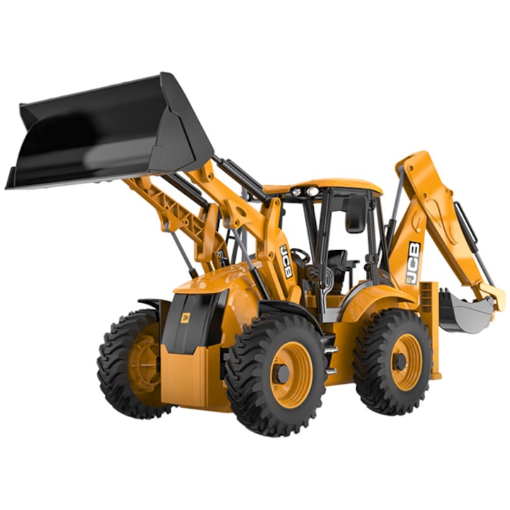 Reducere  RESIGILAT: Excavator 2in1 RC CaDa JCB scara 1:20, E589-003