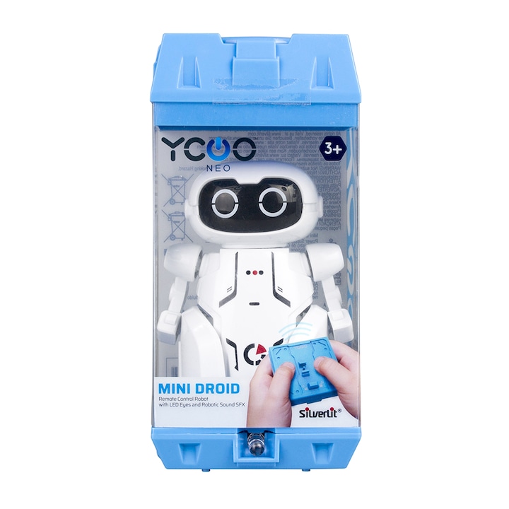 Reducere  RESIGILAT: Robot interactiv Silverlit YCOO – Mini droid