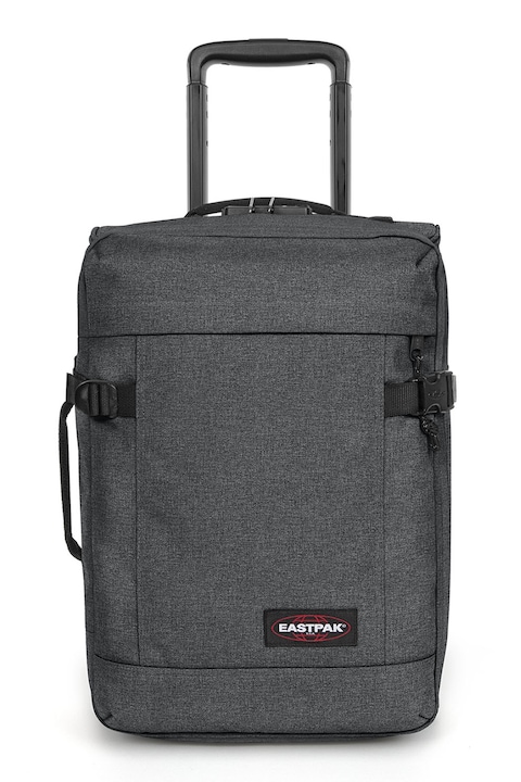 Reducere  RESIGILAT: Eastpak, Troler unisex cu aplicatie logo Transverz – 25L, Gri melange