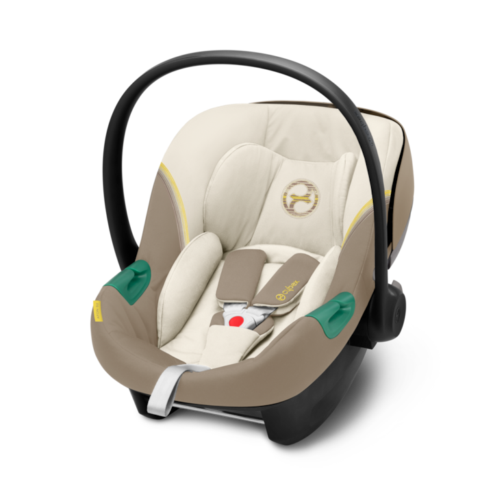 Reducere  RESIGILAT: Scoica auto pentru copii Cybex Gold ATON S2 I-SIZE Seashell Beige